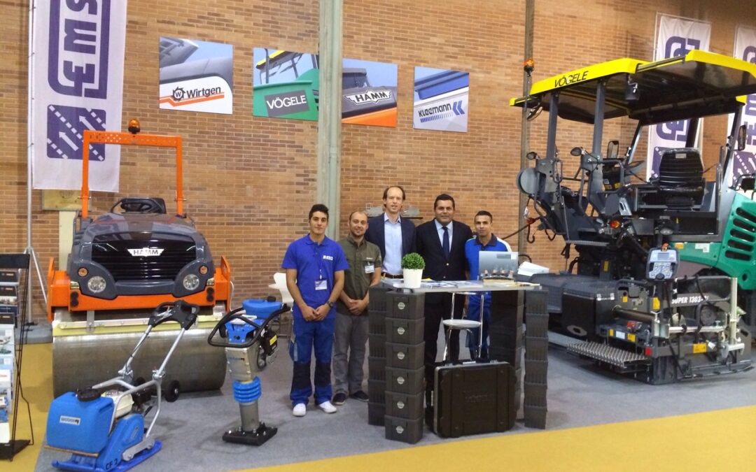 EMSA participa en el II Salón de Máquinas de Carreteras ASEFMA 2015, celebrado en Zaragoza durante el 01 y 02 de Julio.